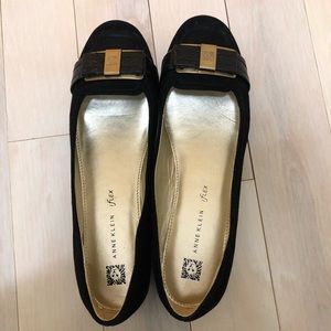 Anne Klein Suede flats